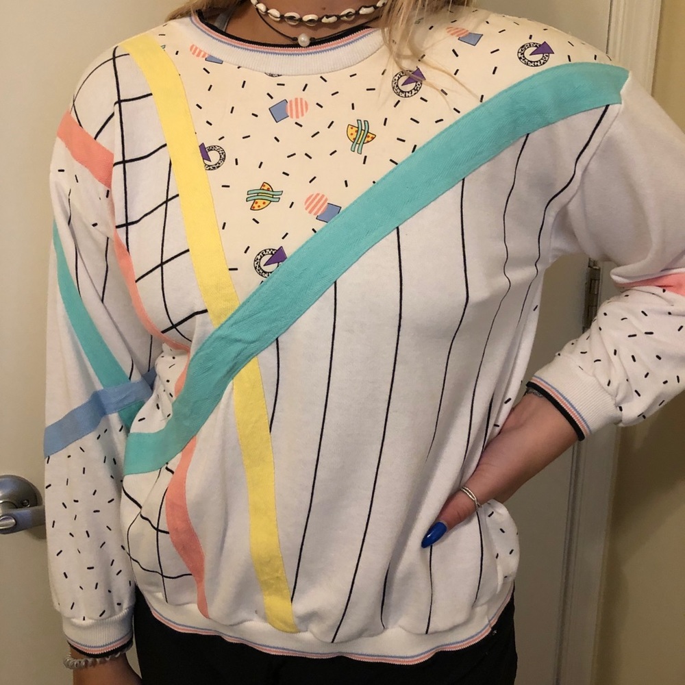 ⭐️80s Vintage SpiritWear Sport Crew Neck